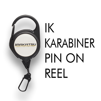 IK KARABINER PIN ON REELS