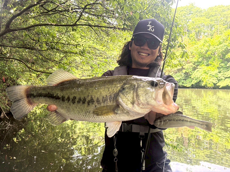 BASSWORM145／亀山ダムでもビッグサイズをキャッチ