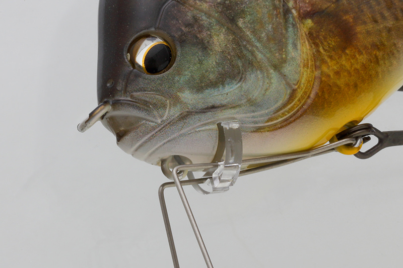 リップレスでもFD ガードを装着できるように専用パーツが付属