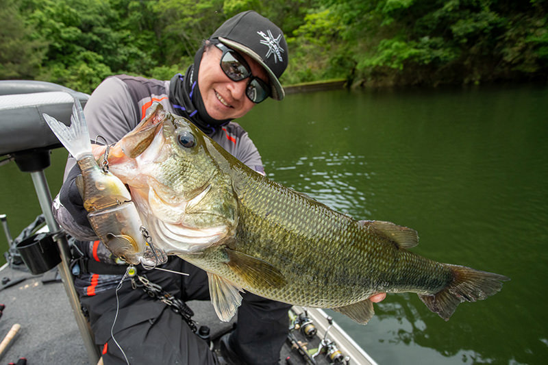 やや喰わせ寄りのビッグベイト