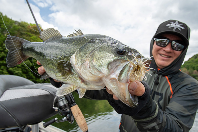 Inch Hairy Hawg elastomer　釣果